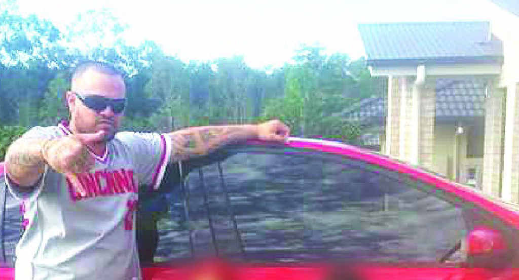HOT WHEELS: Orlando Charlie Arama shows off his pride and joy in a photo posted to Facebook. HOT WHEELS: Orlando Charlie Arama shows off his pride and joy in a photo posted to Facebook.